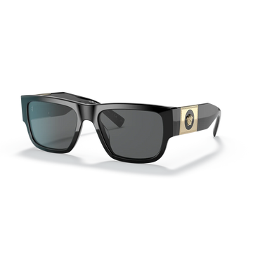 SOLID BLACK LENSES WITH BLACK FRAME
