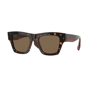 SOLID BROWN LENSES WITH HAVANA FRAME